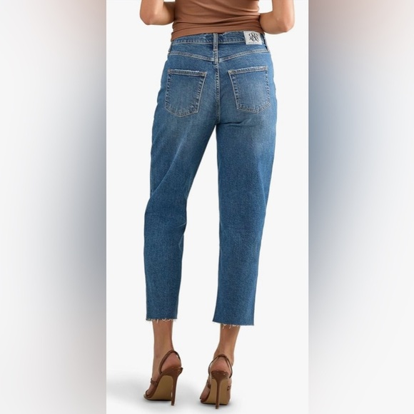 NWT Women's Shea High Rise Straight Ankle Jean Color Blue Size 6 - Picture 2 of 12